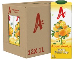 Appelsientje Sinaasappelsap - 12 x 1L
