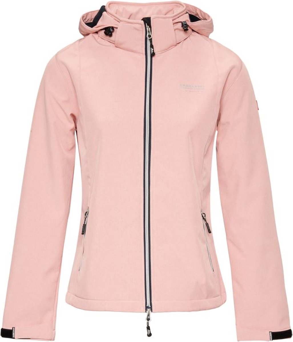 Nordberg Rinda Softshell Dames Softshell Jack Melange Roze