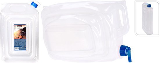 Redcliffs jerrycan/watertank met kraan - opvouwbaar - 13 liter - outdoor/kamperen van Redcliffs — afbeelding 3