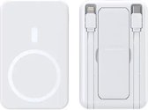 Provice® Magsafe Powerbank 10.000 mAh - Voor iPhone 12 / 13 / 14 - Draadloos Opladen - Wit