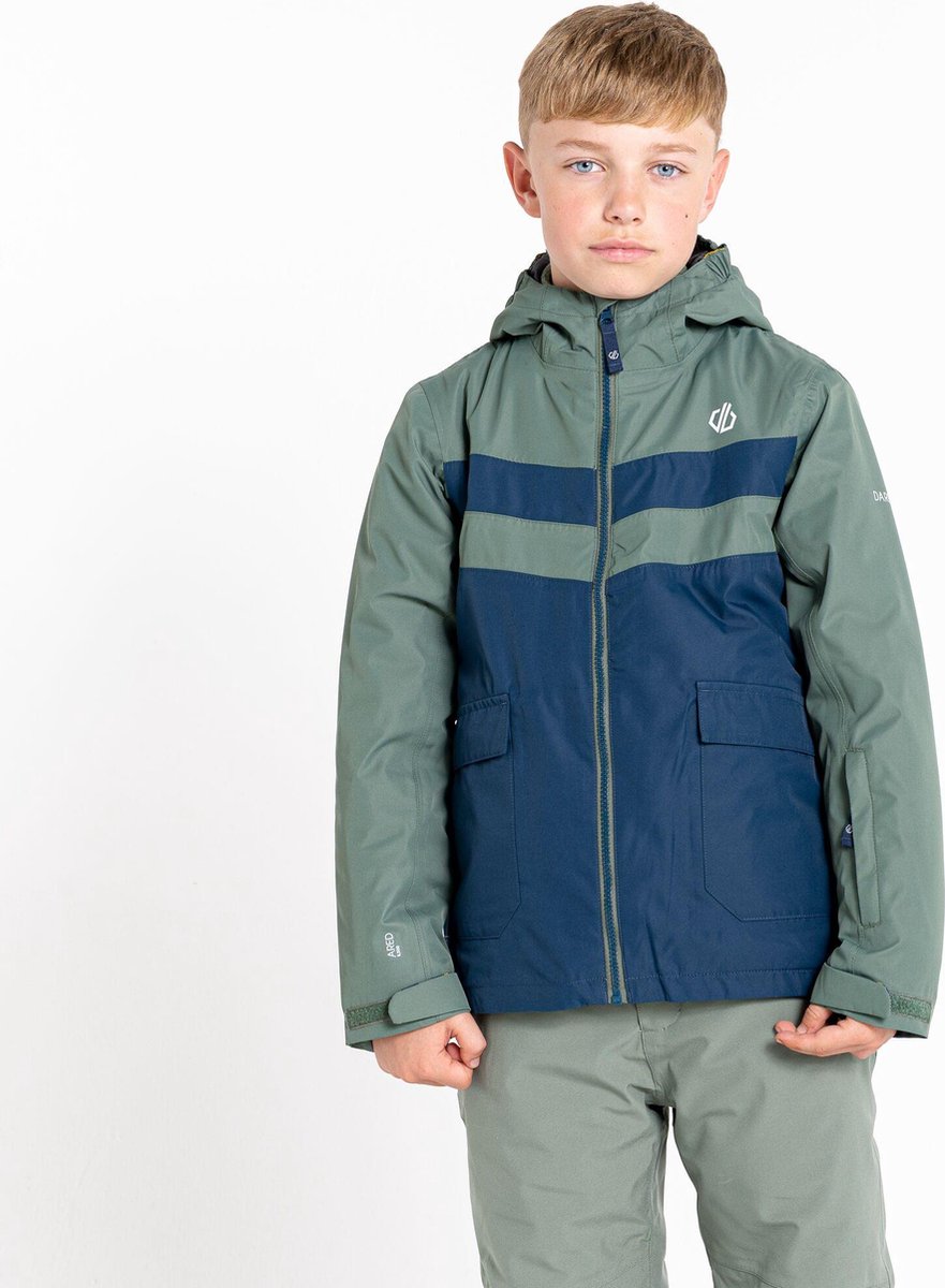 Dare2B Kinder Remarkable II Wintersportjas DuckGrn/Mnlt Groen