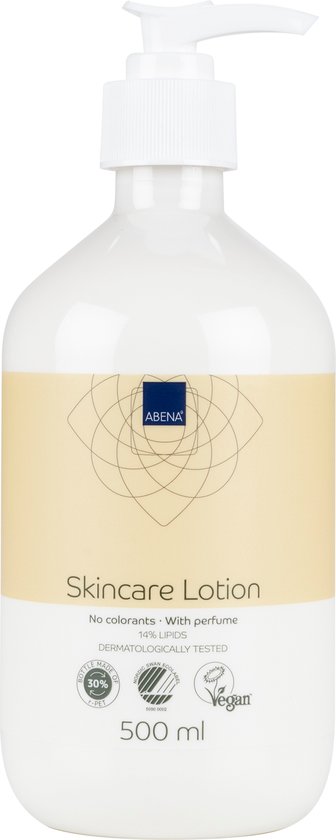 Foto: Abena bodylotion dames geparfumeerd 500 ml bodylotion heren bodylotion droge huid voor het gehele lichaam ook handen en gezicht vegan