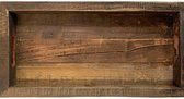 Dienblad - houten dieblad - robuust oud hout - by Mooss - 50 x 25 cm