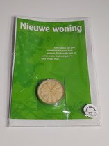 Waxine Wenskaart - met waxinelichtje - Nieuwe woning - cadeau tip