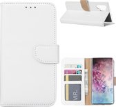 Boekmodel Hoesje Samsung Galaxy Note 10 Plus - Wit