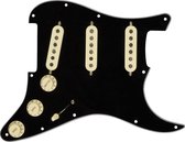 Fender Pre-Wired Strat Pickguard, Texas Special SSS Black - Single-coil pickup voor gitaren