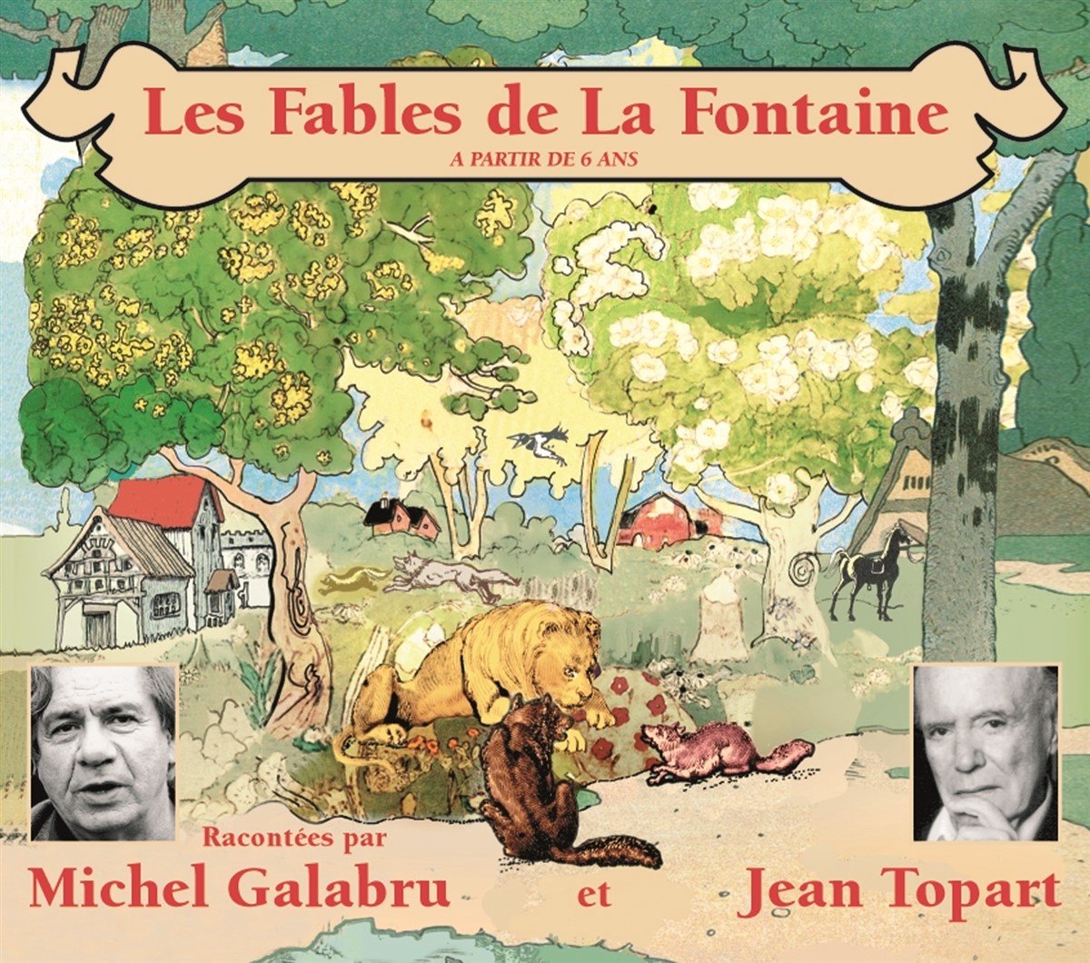Michel Galabru & Jean Topart - les Fables De La Fontaine (CD)