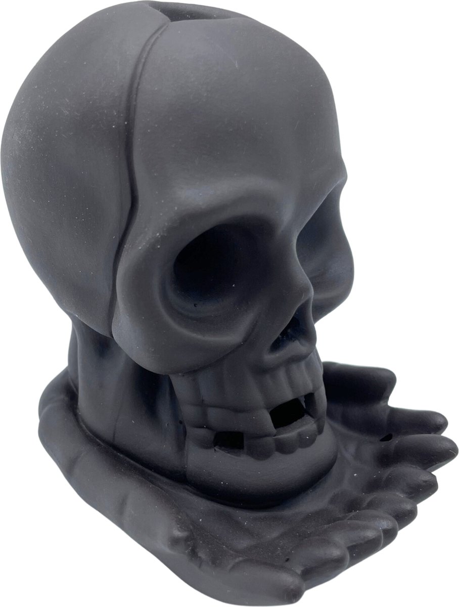 Backflow wierookbrander - Weeping Skull (met licht)