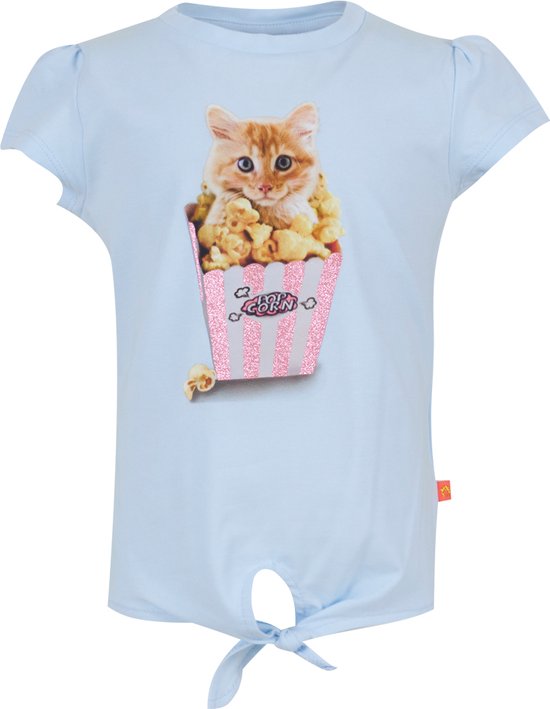 SOMEONE COEUR-SG-02-G T-shirt Filles - BLEU DOUX - Taille 92
