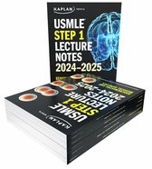 USMLE Prep- USMLE Step 1 Lecture Notes 2024-2025: 7-Book Preclinical Review