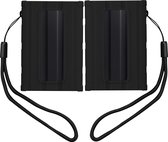 kwmobile case voor harde schijf - geschikt voor Samsung Portable SSD T7 Shield - SSD-cover van silicone - In zwart