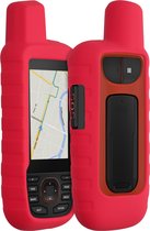 kwmobile Hoesje geschikt voor Garmin GPSMAP 66i - Beschermhoes voor handheld GPS - Back cover in rood