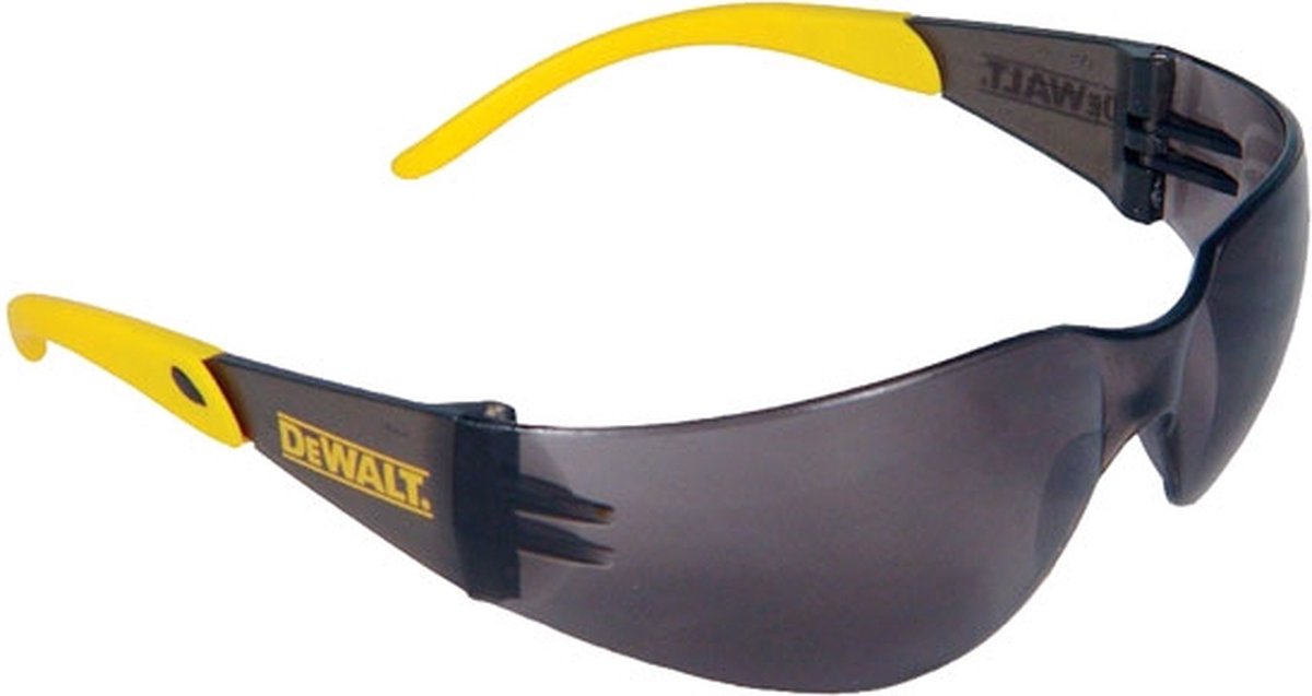 Dewalt DPG54-2C veilgheidsbril - Smoke lens - Lichtgewicht - Omlopend montuur