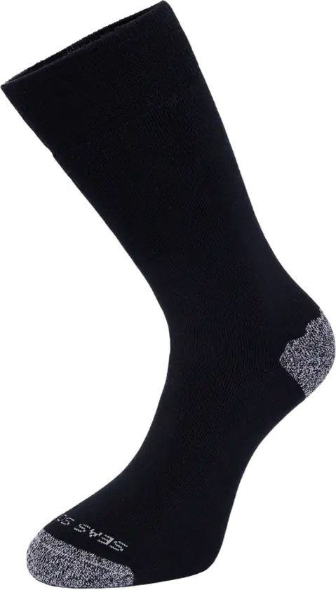 Seas Socks huissokken ealpout zwart - 41-46