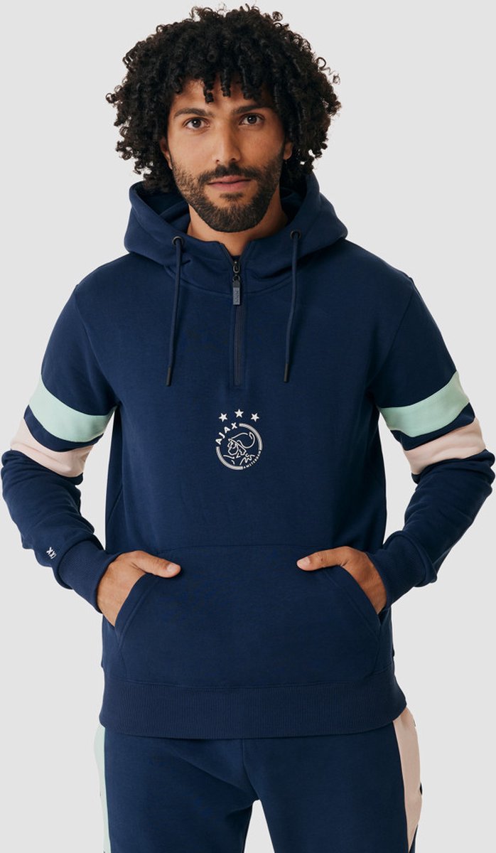 Ajax hooded sweater away navy senior bol