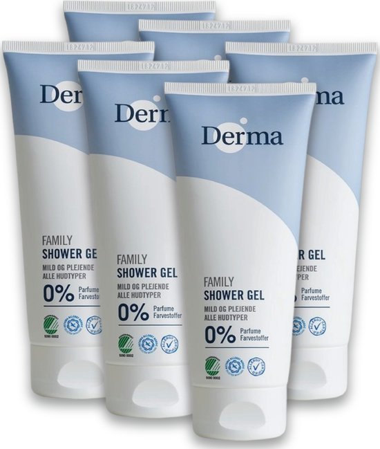 Derma Eco Family - Douchegel Voordeelverpakking - 6 x 350 ML ...