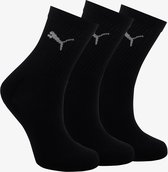 Puma 3-pack kinder sport sokken - 34 - Zwart