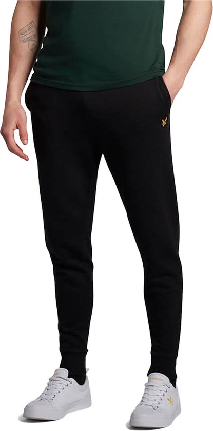 Lyle & Scott Skinny Sweat Pants Broeken Heren - Zwart - Maat L