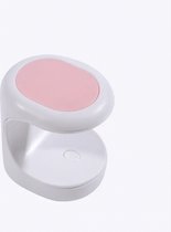 Sneldrogende LED/UV-nagellamp Draagbare Mini USB-nageldroger 16 watt Roze