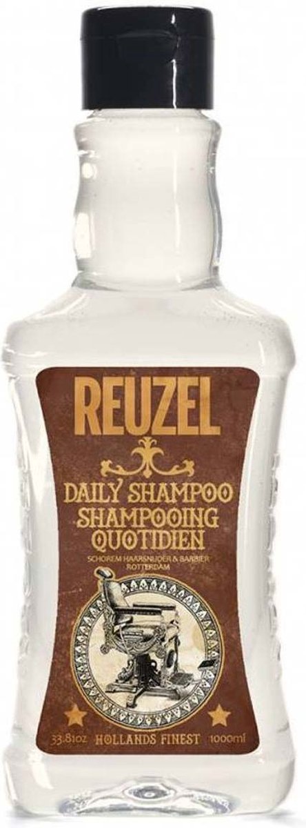 Reuzel Daily Shampoo 1000ml - Normale shampoo vrouwen - Voor Alle haartypes