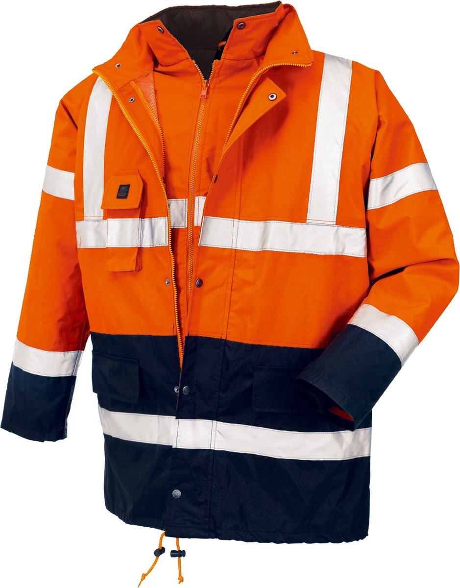 Werkjas Calgary- veiligheidsjas oranje maat XXL
