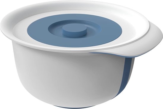 GOURMETmaxx Roestvrijstalen kommen set van 4 met deksel, geschikt voor vaatwasser en vriezer, ideaal als voorraad- en vershouddoos, stapelbaar, maten van 450 ml tot 1600 ml