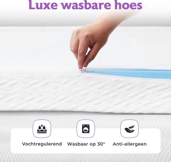 Topdekmatrassen 80 x 190 7 cm kopen? ✔️ Vergelijk de beste aanbiedingen