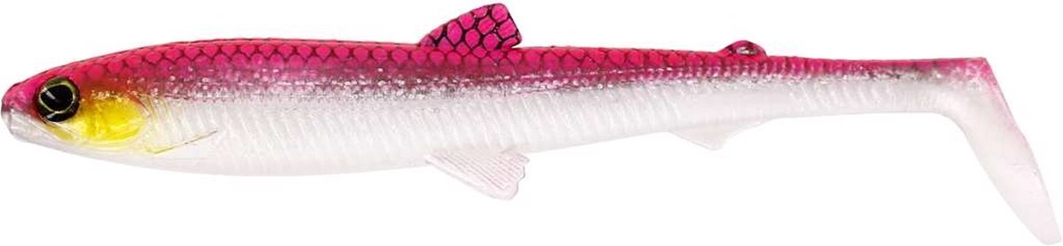 Westin Bullteez Shadtail 12.5cm 16g (2 pcs) - Kleur : Pink Headlight