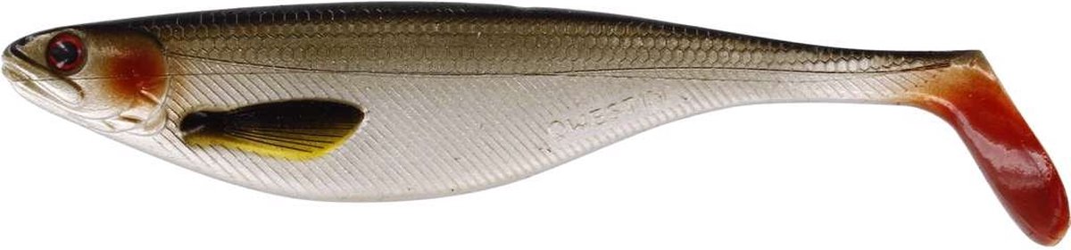 Westin Shadteez 9cm 7g – Veelzijdige Roofvis Shad 3 Stuks - Kleur : Lively Roach
