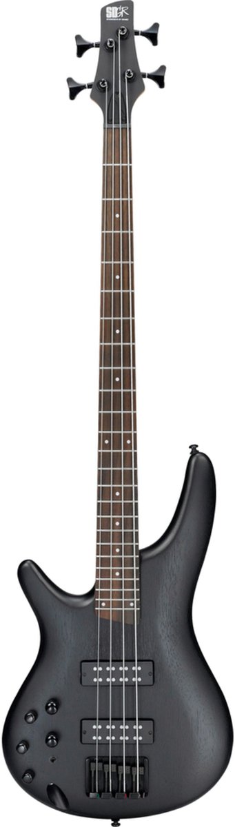 Ibanez Standard SR300EBL-WK Lefthand Weathered Black - Linkshandige elektrische basgitaar