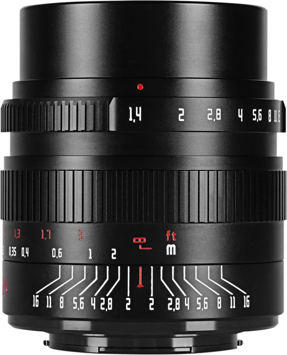 7artisans-Cameralens-24mm F1.4 Canon EOS-M APS-C, zwart