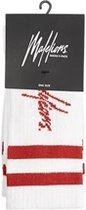 MALELIONS SIGNATURE CHRISTMAS SOCKS 3-PACK - WHITE/RED