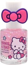Hello Kitty Glitter Nagellak - Afwasbaar - Waterbasis - 9ml