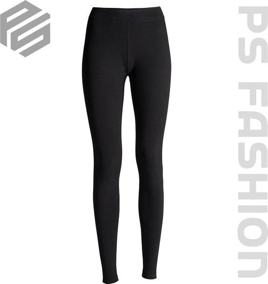 Black Legging Women's long leggings with elastic waistband and side seams. Anatomic design. Extra soft texture — afbeelding 3
