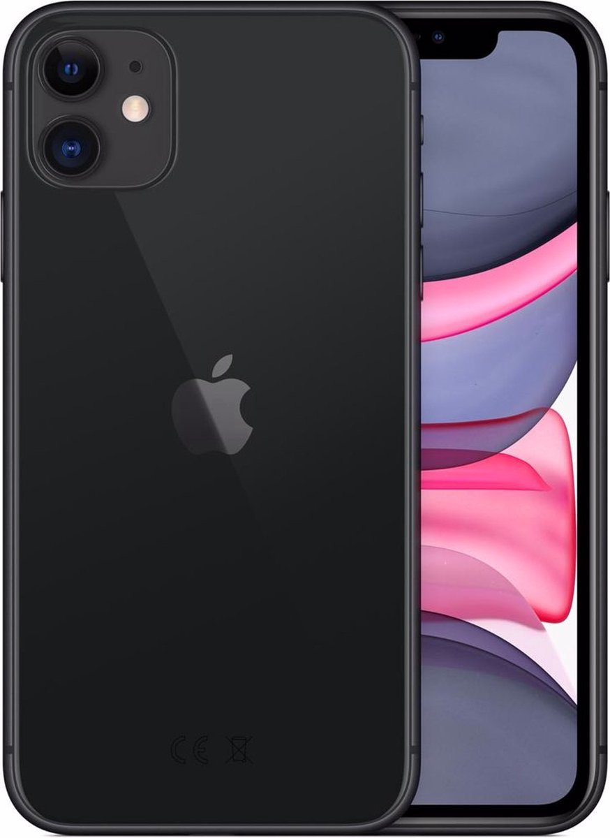 Apple Iphone 11 - 128gb - zwart - B grade