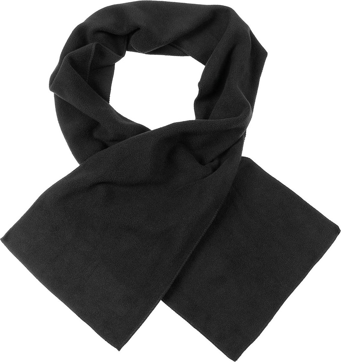 Thermo sjaal Lapland - zwart - fijn fleece - Koukleum