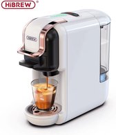 HiBrew - Cafetière - Wit - Café - Machine à café - Design compatible 5 en 1 - Fonction froid/chaud - Appareil Dolce gusto - Tasses pour cafetière