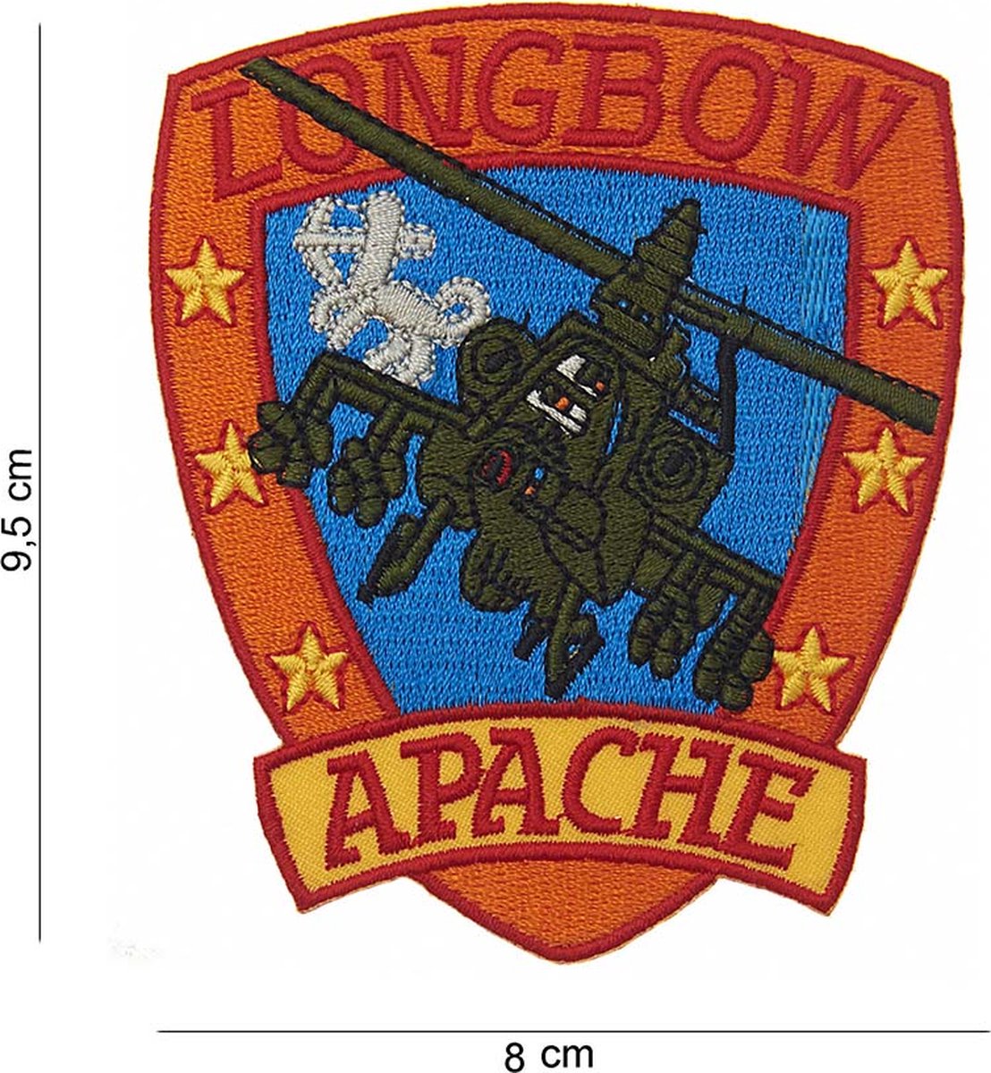 Embleem stof Longbow apache