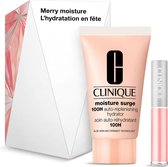 CLINIQUE Merry Moisture 100H Auto-Replenishing Hydrator 30ml + Pop Plush Creamy Lip Gloss 2.2ml