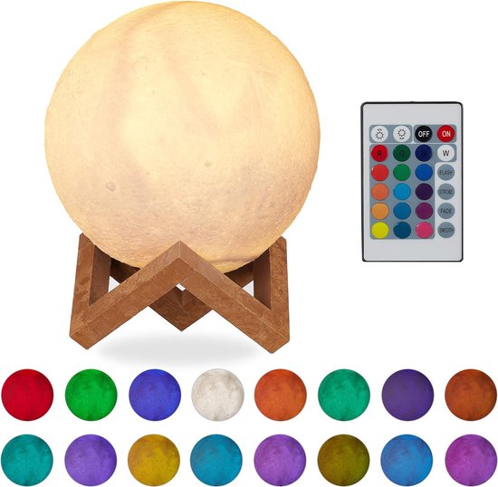 Lampe Lune Lexium - Lampe Lune - Lampe Lune - Lampe Lune - Lampe Lune Chambre de bébé - Éclairage d’ambiance