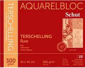 Bloc aquarelle brut Schut Terschelling 300 grammes 30x40