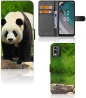 Telefoontas Geschikt voor Nokia C32 Hoesje Panda