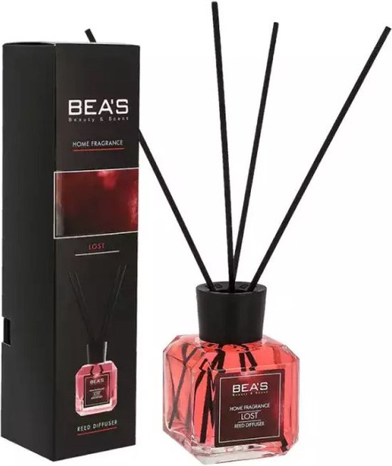 Bea's Home Fragrance Geurstokjes 120ml - Lost - Exclusieve parfum
