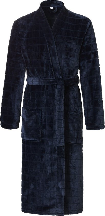 Ten Cate Heren Fleece Badjas Dress Blues
