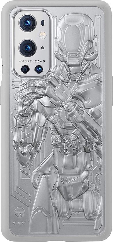 OnePlus 9 Pro Case Unique Bumper Case Droid Argent