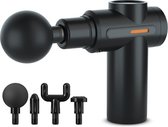 Bol.com Mini massage gun - 4 koppen - 6 snelheden - diepe spierstimulatie - licht in gewicht (540 gram) - stil in gebruik - makk... aanbieding