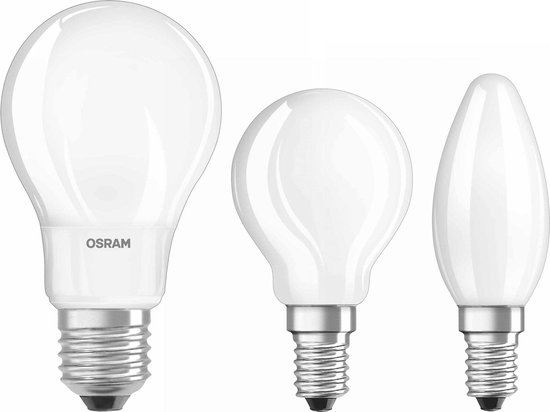Lampe LED OSRAM Label énergétique A++ (A++ - E) E27 Poire 8 W = 75 W Blanc neutre (Ø xl) 60 mm x 105 mm 1 pc(s)
