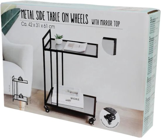 Laptoptafel | Tafeltje voor bij de bank mangohout | Slechts € 109