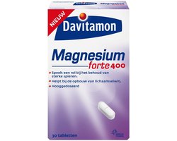 Davitamon Davitamon Magnesium Forte 400mg - 2 x 30 tabletten - 30 stuks