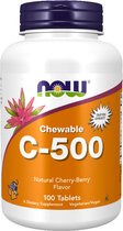 Vitamine C-500 Chewables 100lozenges Cherry
